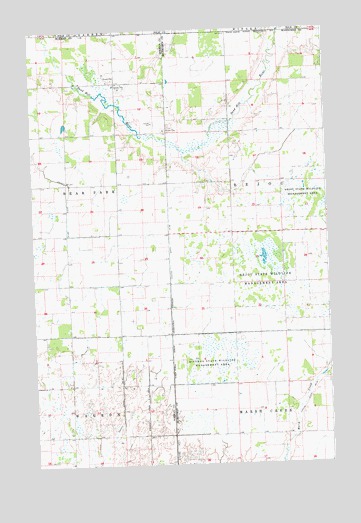 Faith NE, MN USGS Topographic Map