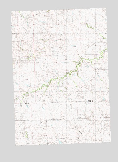 Faith SW, SD USGS Topographic Map