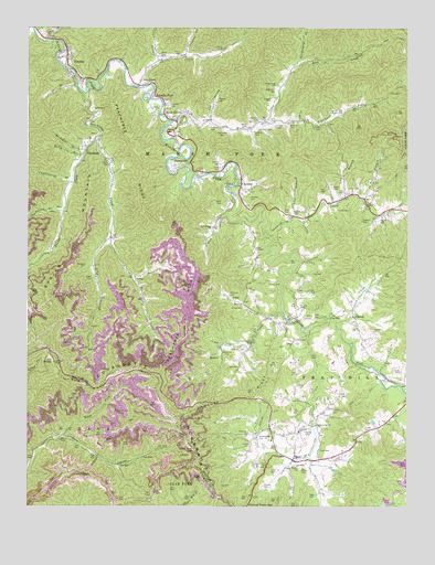 Arnett, WV USGS Topographic Map