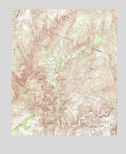 Fallbrook, CA USGS Topographic Map