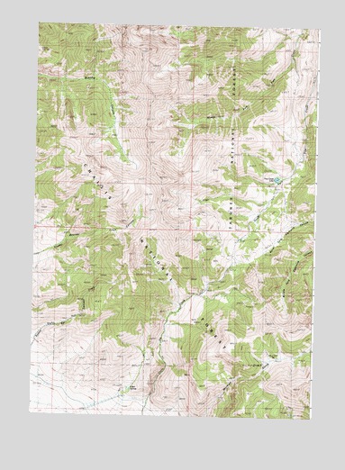 Fallert Springs, ID USGS Topographic Map