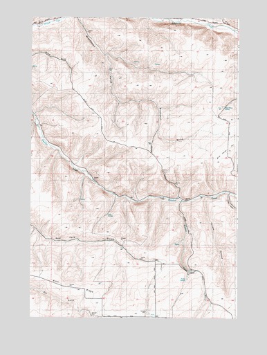 Falling Springs, WA USGS Topographic Map