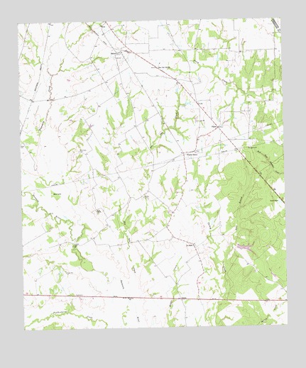 Fallon, TX USGS Topographic Map