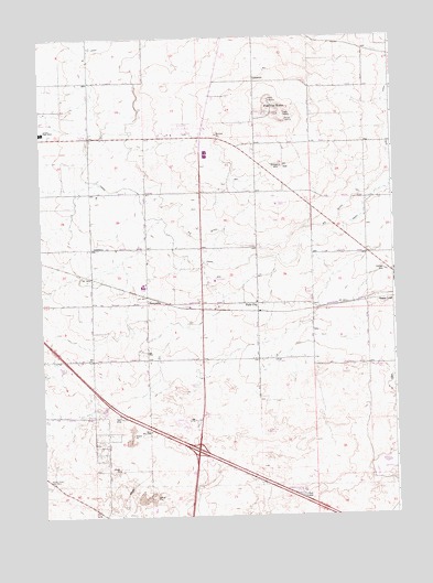Falls City, ID USGS Topographic Map