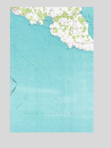 False Bay, WA USGS Topographic Map