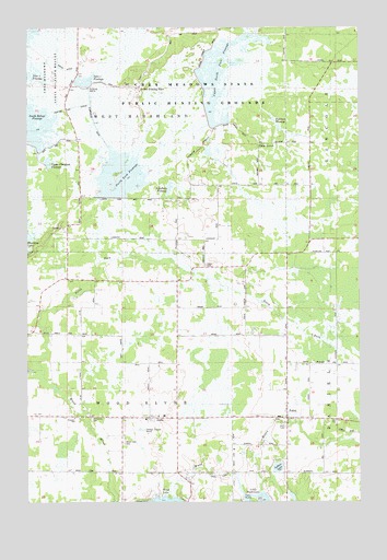 Falun, WI USGS Topographic Map
