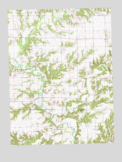 Fandon, IL USGS Topographic Map