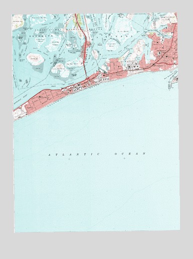 Far Rockaway, NY USGS Topographic Map