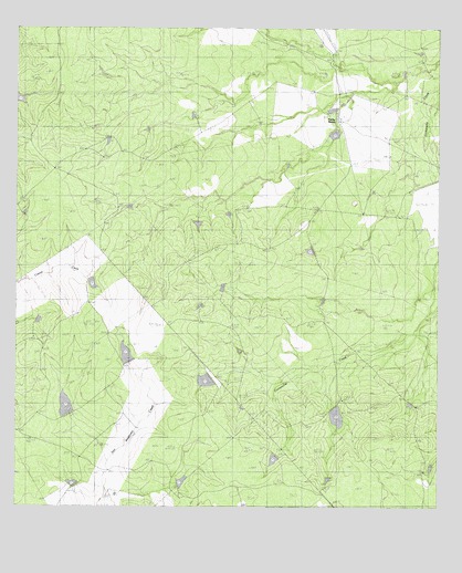 Farias Ranch, TX USGS Topographic Map