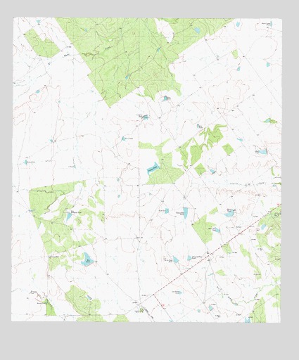 Farias Tank, TX USGS Topographic Map