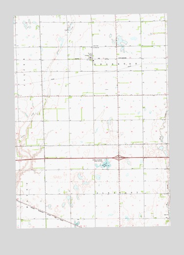 Farmer, SD USGS Topographic Map