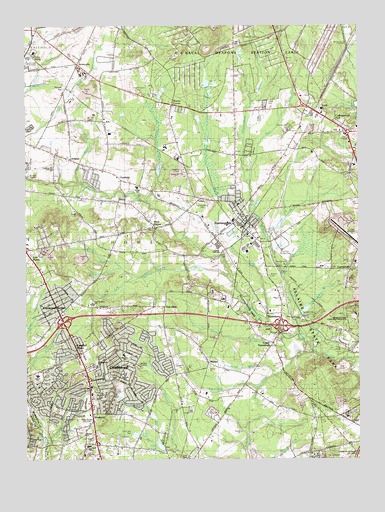 Farmingdale, NJ USGS Topographic Map