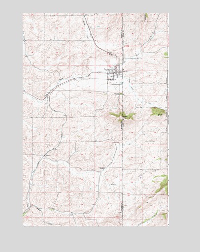 Farmington, WA USGS Topographic Map