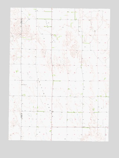 Arnold SW, NE USGS Topographic Map