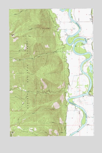Farnham Peak, ID USGS Topographic Map