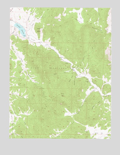 Farnum Peak, CO USGS Topographic Map