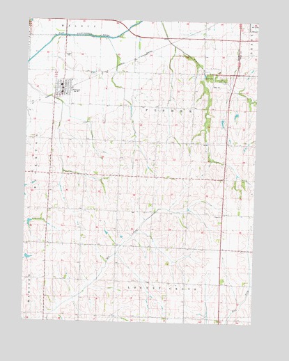 Farragut, IA USGS Topographic Map