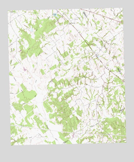 Farrar, TX USGS Topographic Map