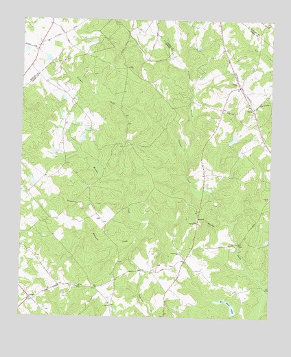 Farrar, GA USGS Topographic Map