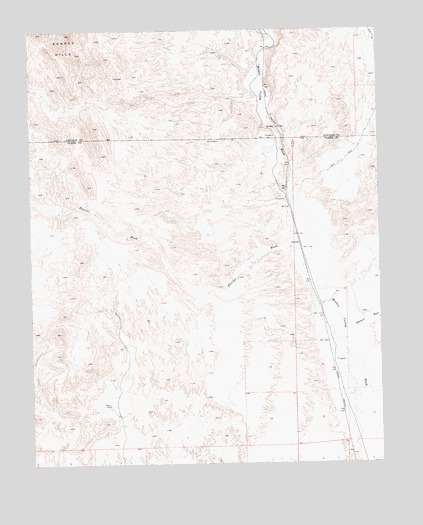 Farrier, NV USGS Topographic Map