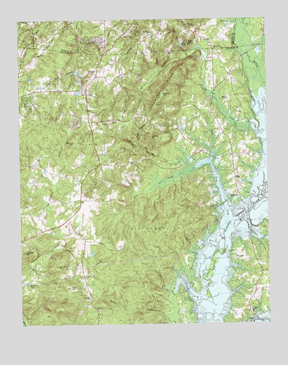 Farrington, NC USGS Topographic Map