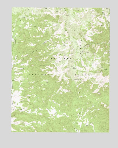 Farrington Canyon, NV USGS Topographic Map