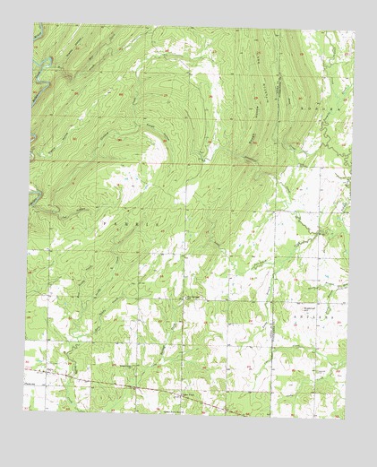Farris, OK USGS Topographic Map