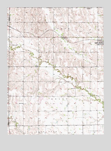 Farwell, NE USGS Topographic Map