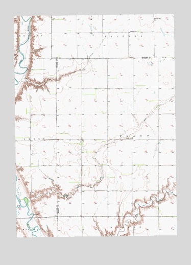 Farwell, SD USGS Topographic Map