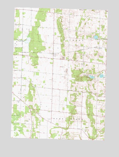 Arnott, WI USGS Topographic Map
