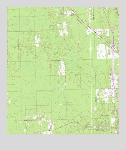 Favoretta, FL USGS Topographic Map