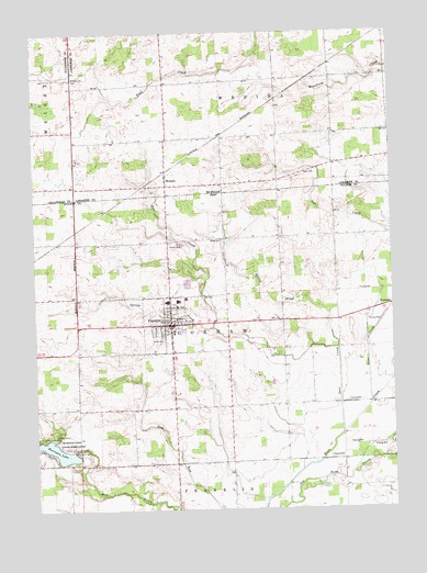 Fayette, OH USGS Topographic Map