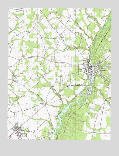 Federalsburg, MD USGS Topographic Map