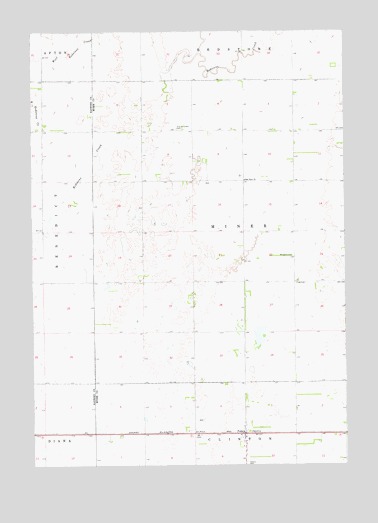 Fedora, SD USGS Topographic Map