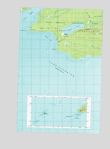 Feldtmann Lake, MI USGS Topographic Map