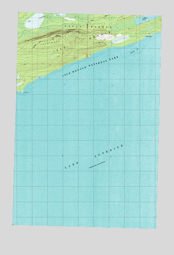 Feldtmann Ridge, MI USGS Topographic Map