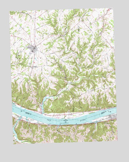 Felicity, OH USGS Topographic Map