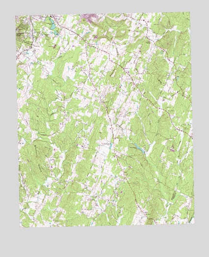 Felker, TN USGS Topographic Map