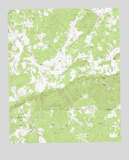 Felton, GA USGS Topographic Map