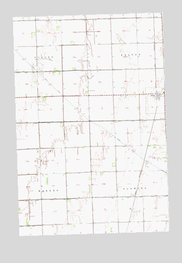 Felton, MN USGS Topographic Map