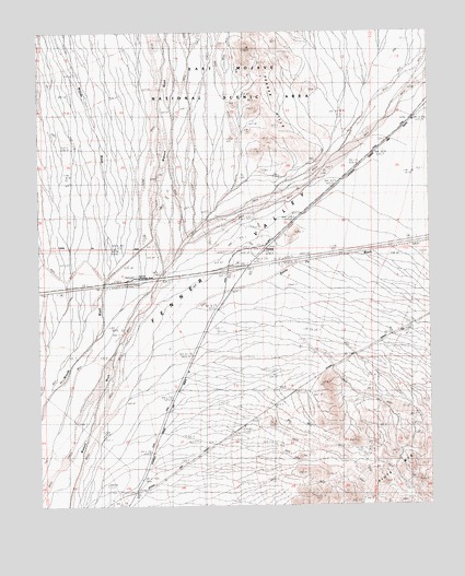Fenner, CA USGS Topographic Map