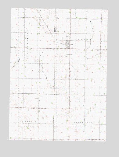 Fenton, IA USGS Topographic Map