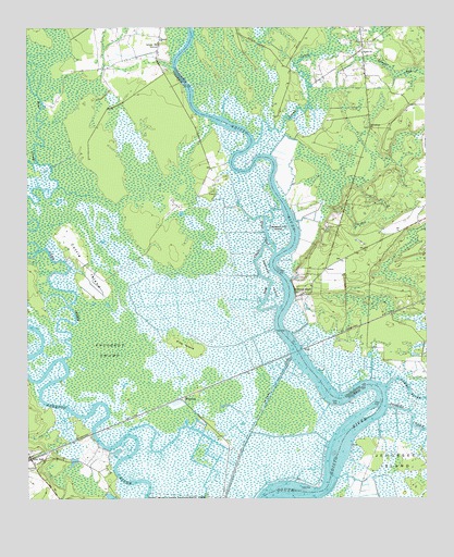 Fenwick, SC USGS Topographic Map