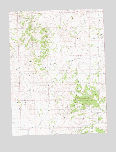 Ferber Peak NW, NV USGS Topographic Map