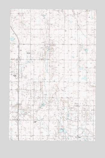 Ferdig, MT USGS Topographic Map