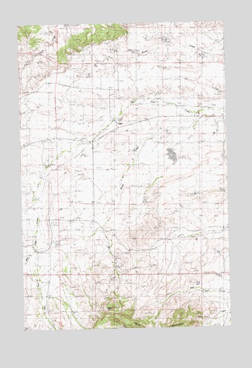 Fergus, MT USGS Topographic Map