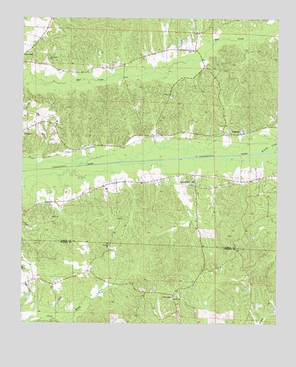 Fernbank, AL USGS Topographic Map