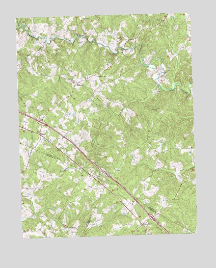 Ferncliff, VA USGS Topographic Map