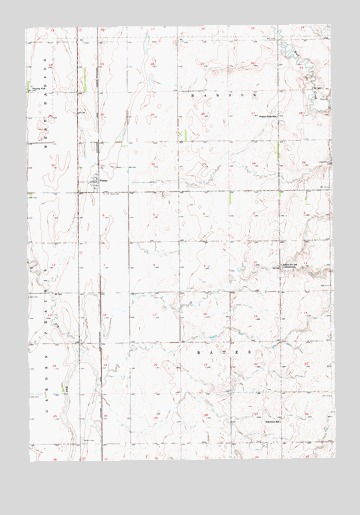Ferney, SD USGS Topographic Map