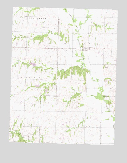Arrington, KS USGS Topographic Map